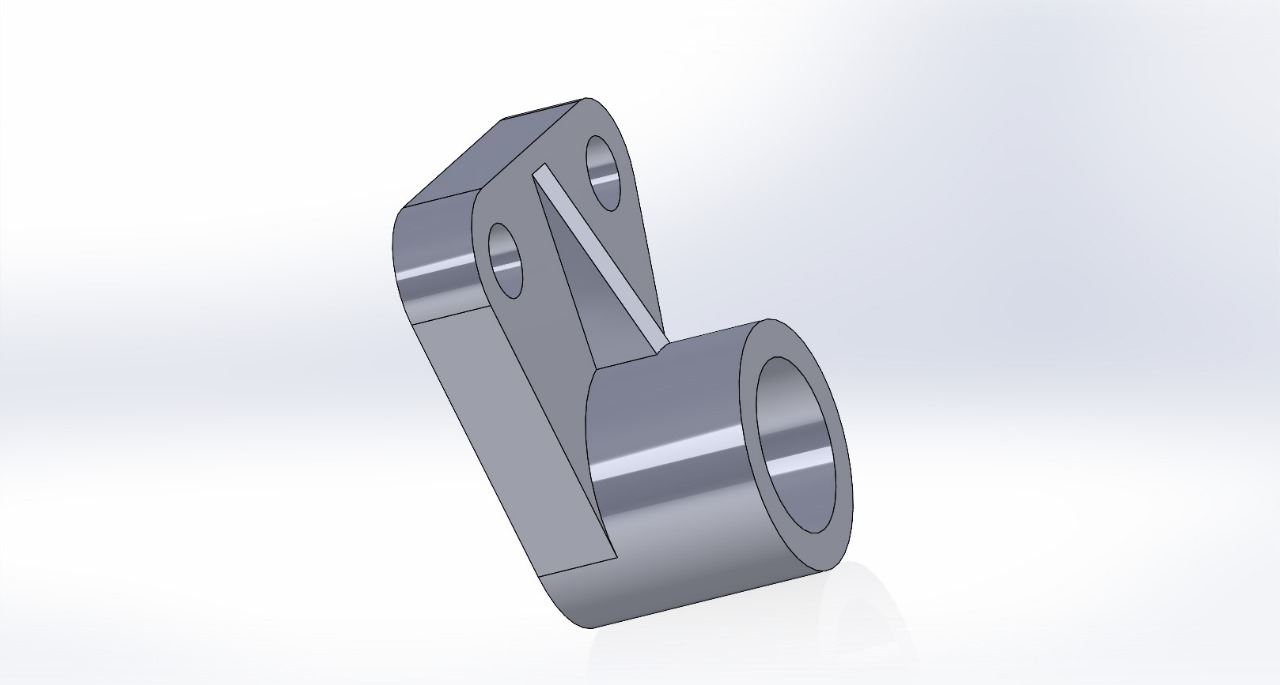 Angled Bracket Render