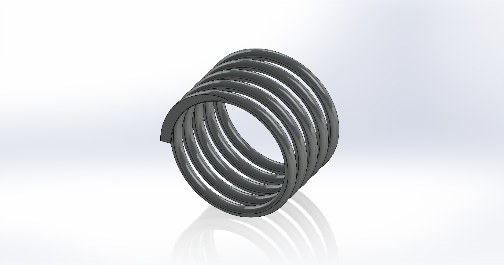 Compression Spring Render