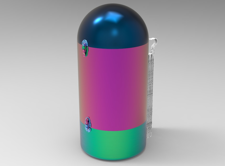 Container Render - Angled View