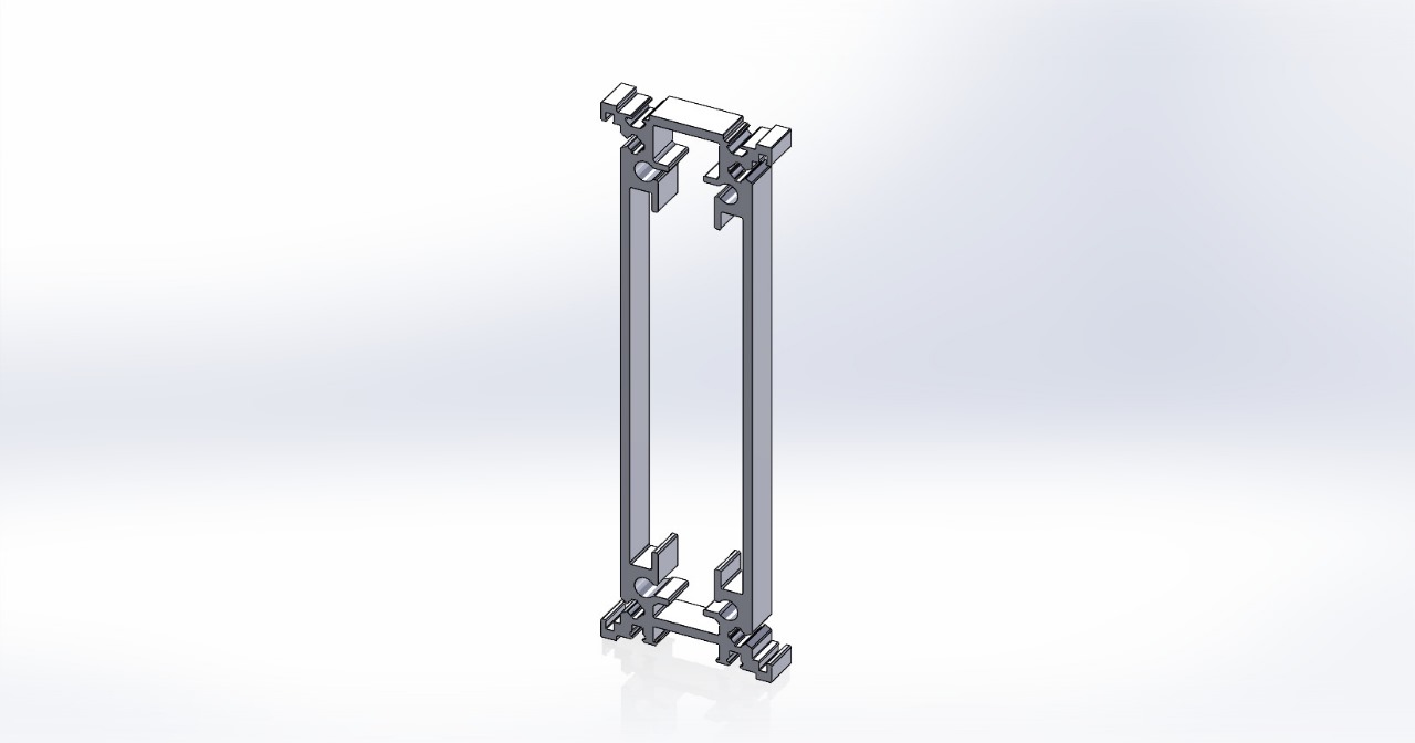 Extruded Frame Render