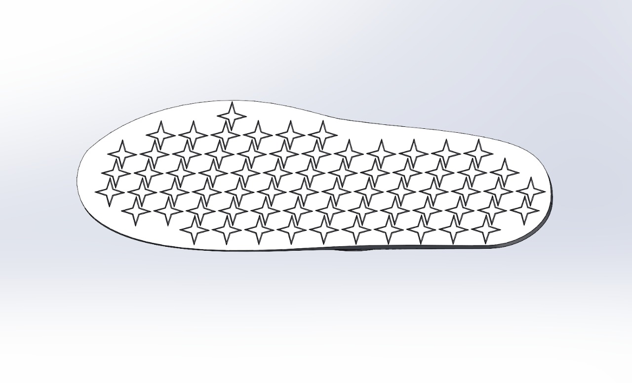 Flip-Flop Sole Pattern