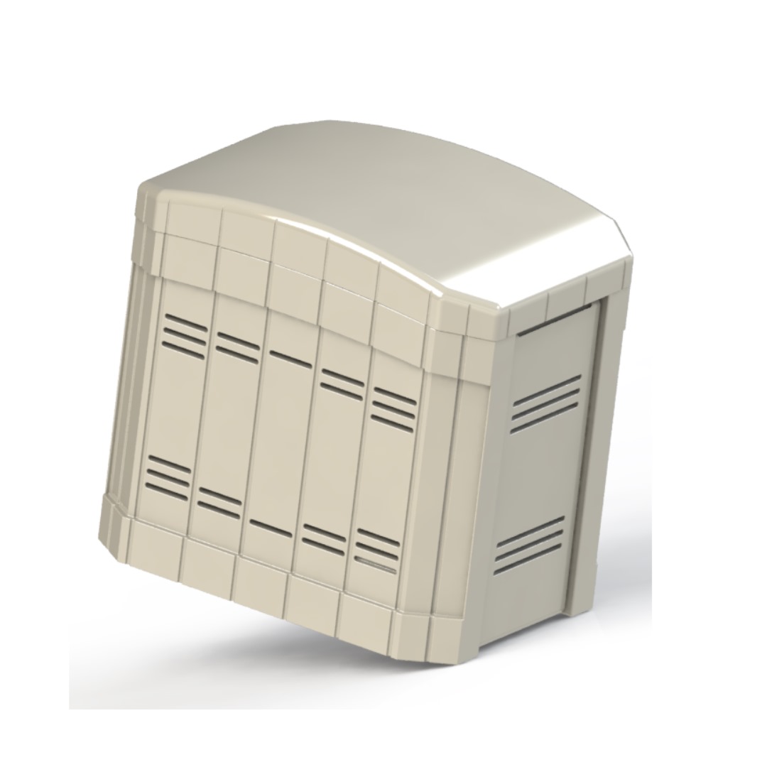 Industrial Enclosure Render 3