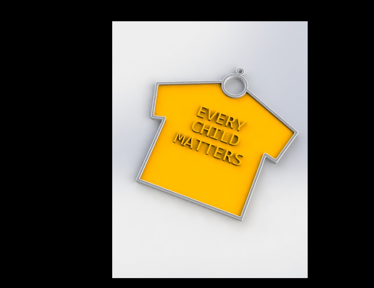 Keychain Render - Every Child Matters