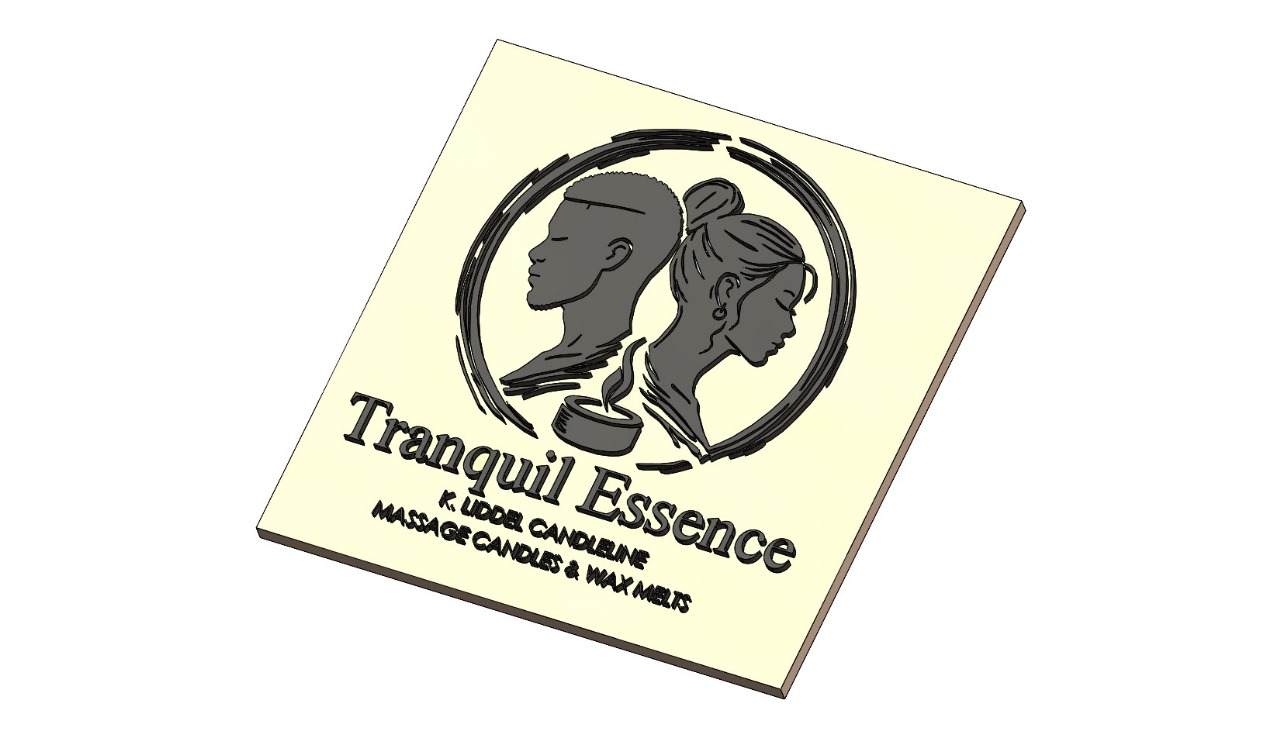 Logo Render - Tranquil Essence Square