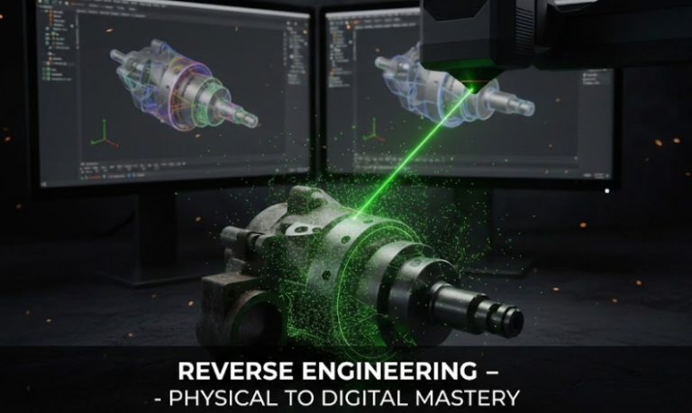 Reverse Engineering Kya Hai? Purane Parts Ko Naye Designs Mein Kaise Badlein Aur Cost Bachayein